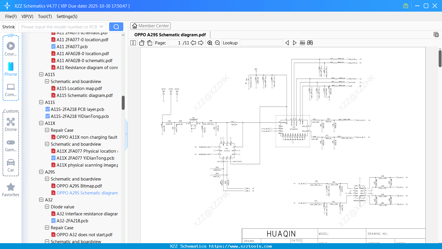 OPPO A29S Schematic Diagram